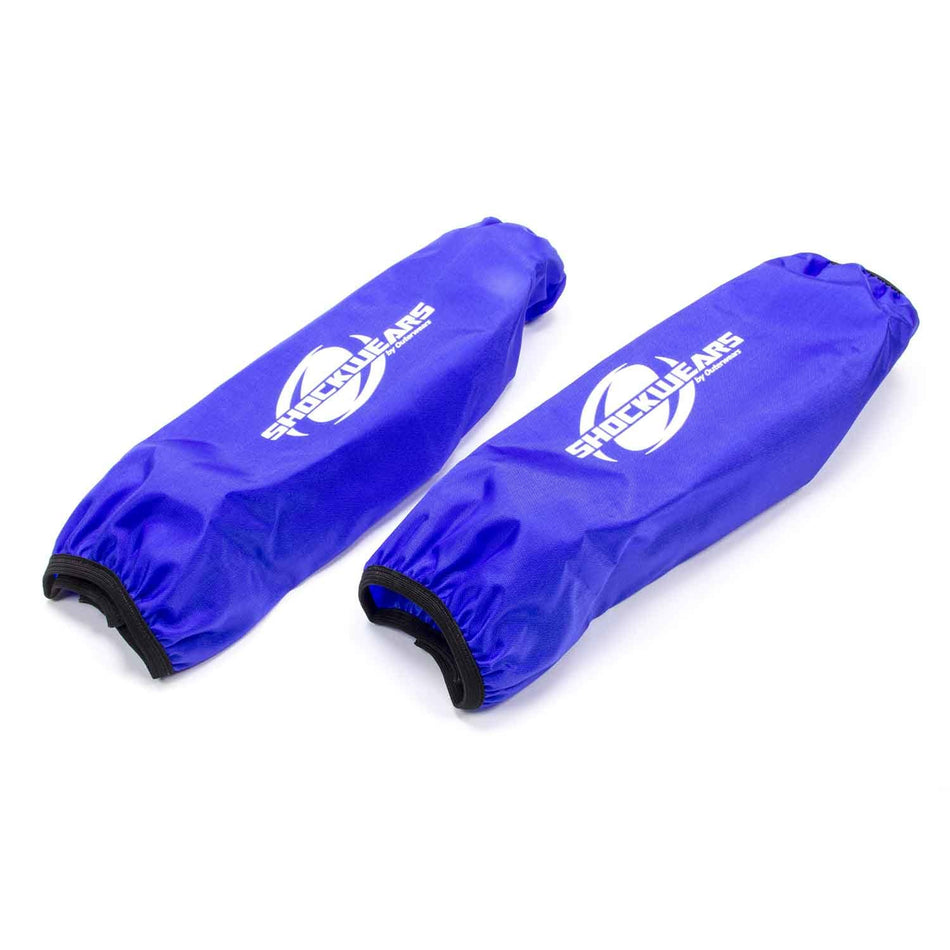 Outerwears Shockwears - Fits Dirt Modified Coil-Over Eliminator - Blue - 5" Diameter x 13" Tall (Set of 2)