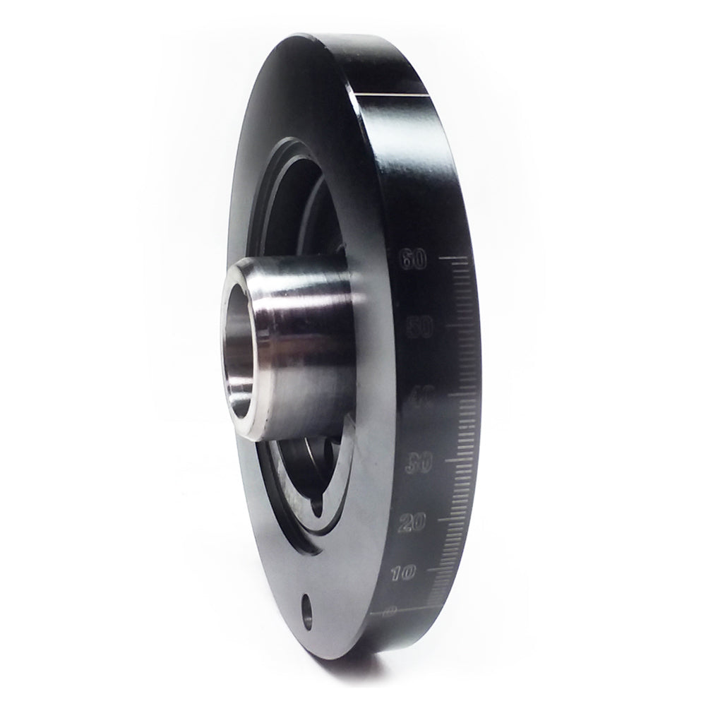 PRW Industries Racing Harmonic Balancer - 7.30" OD - Steel - Black - Internal Balance - Mopar B/RB-Series