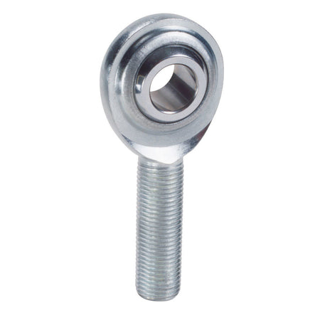 QA1 CM Series Rod End - 5/16" Bore - 5/16-24" LH Male Thread - Steel - Zinc Oxide