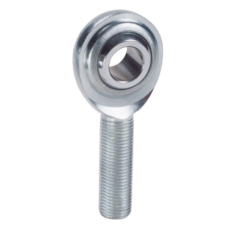QA1  CM Series Rod End - 5/16" Bore - 5/16-24" LH Male Thread - Steel - Zinc Oxide