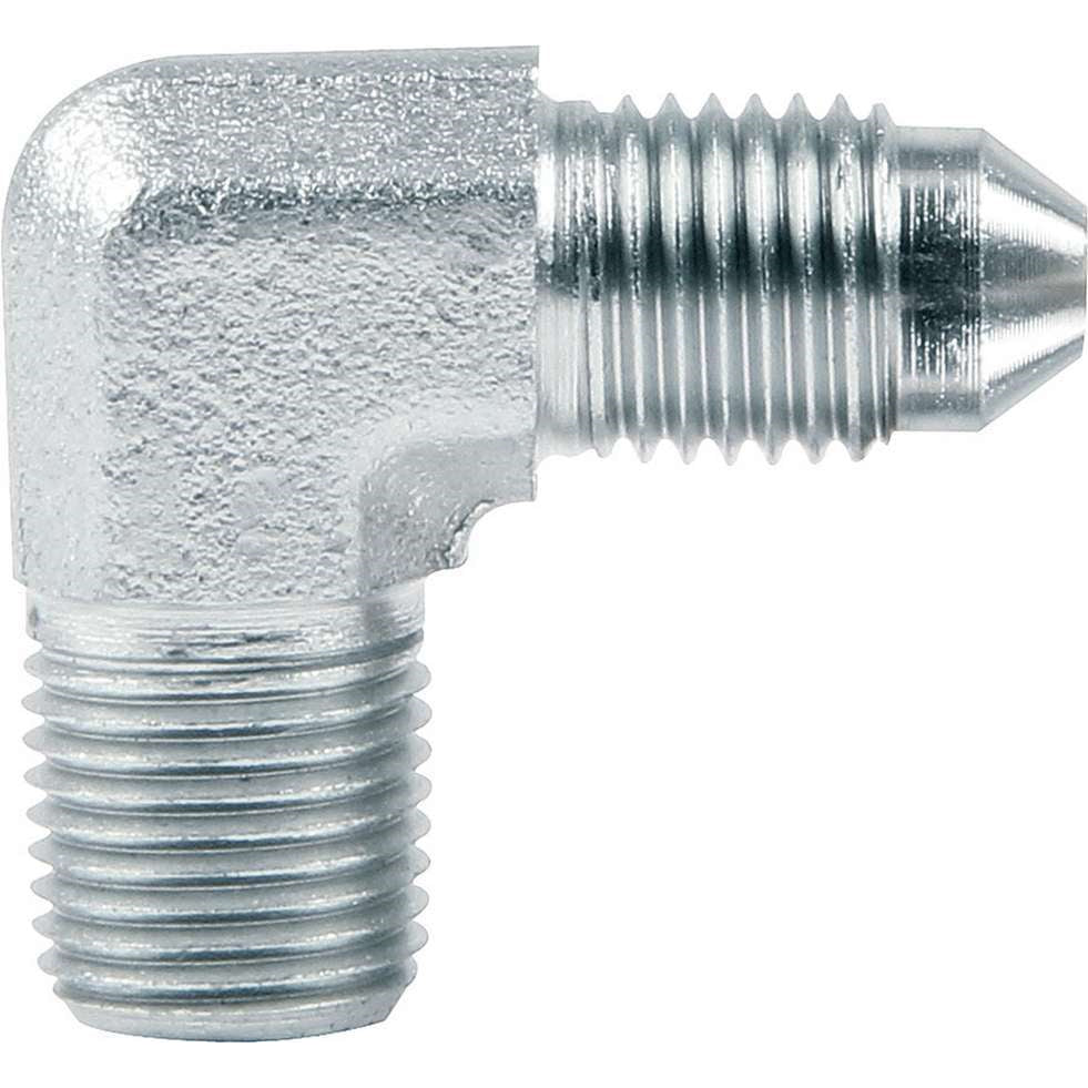 Allstar Performance 90 Steel Adapter - 1/8"NPT To -3AN