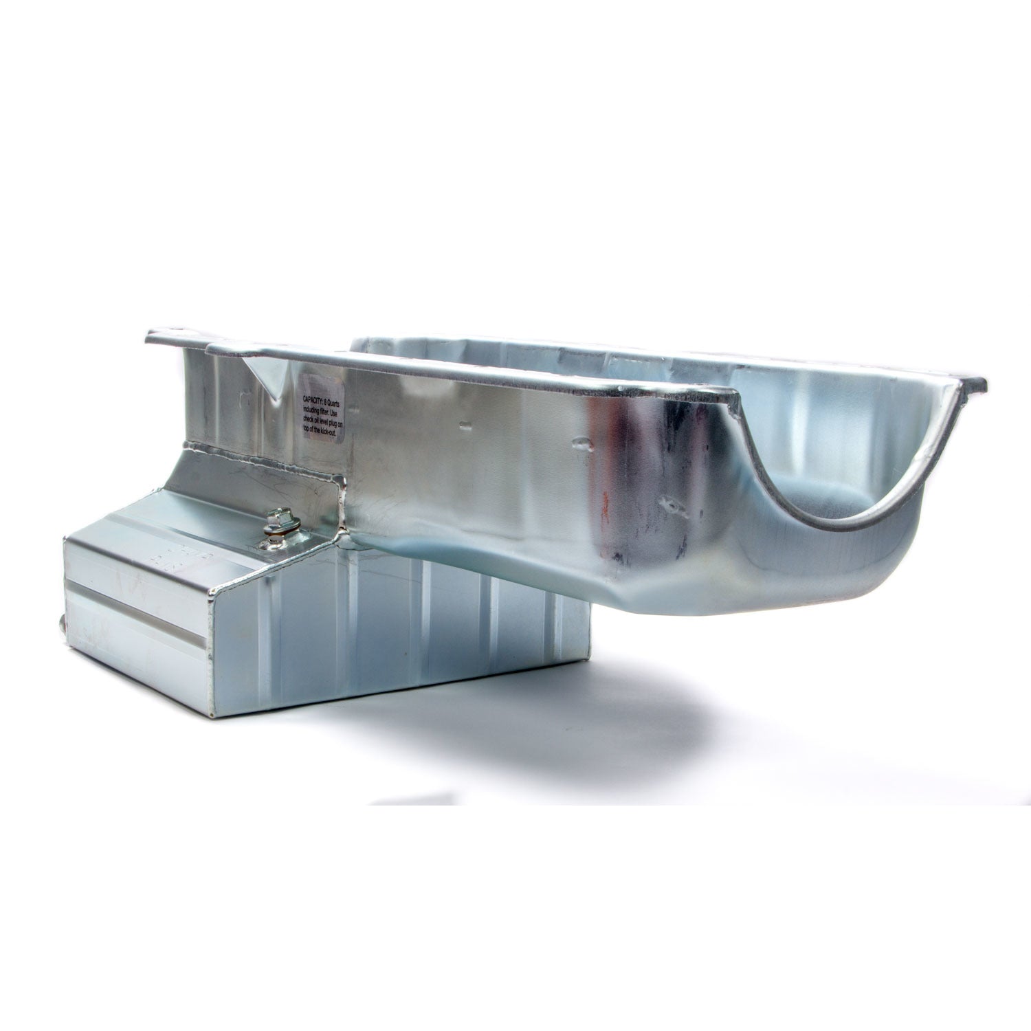 Champ Pans 8" Claimer Oil Pan - SB Chevy 86-Up w/ Louvered Windage Tray