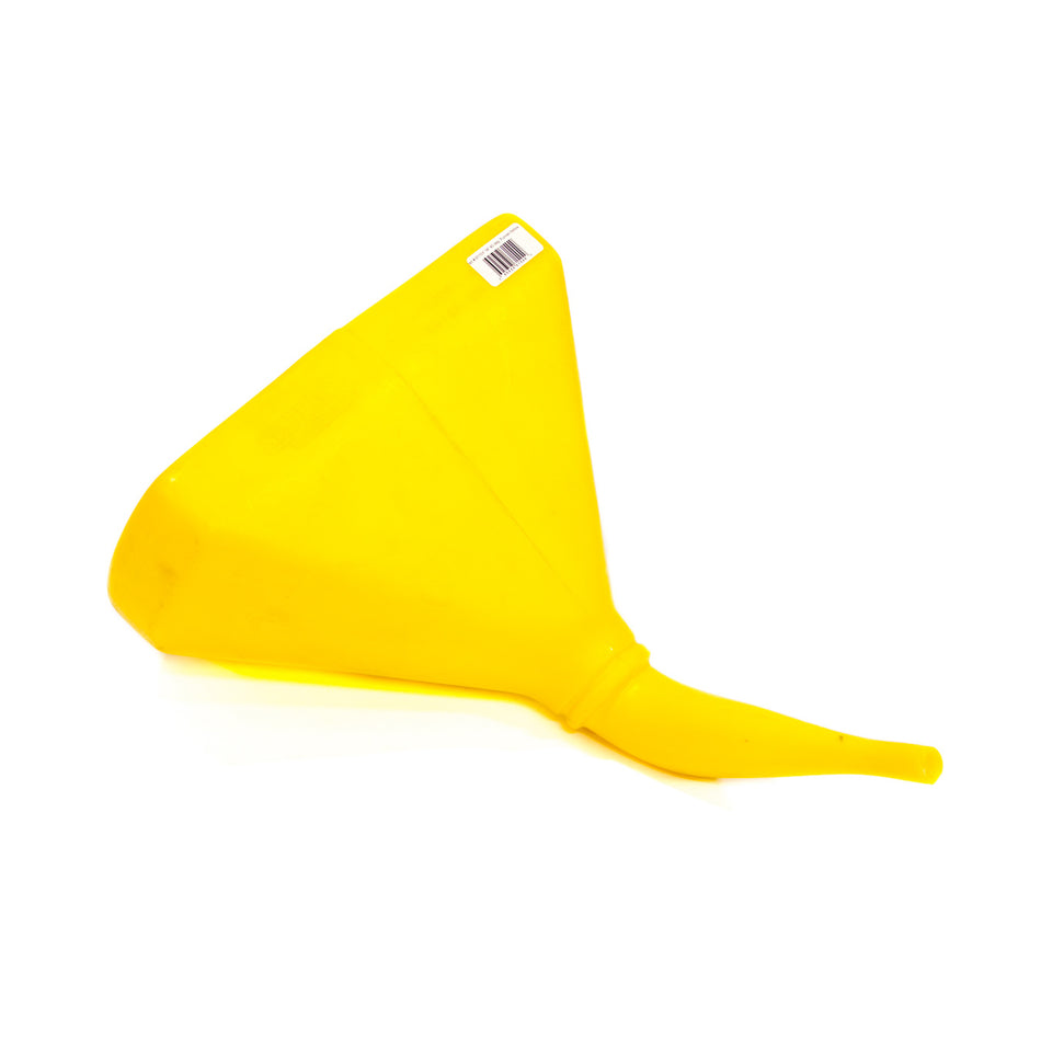 Scribner Plastics 14" 45 Funnel - Yellow