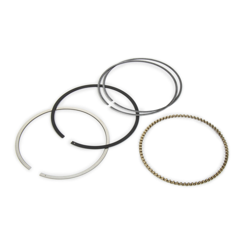 Wiseco Piston Rings - 4.000" Bore - File Fit - 0.047" x 0.047" x 3.0 mm Thick - Standard Tension - Gas Nitride - 1 Cylinder