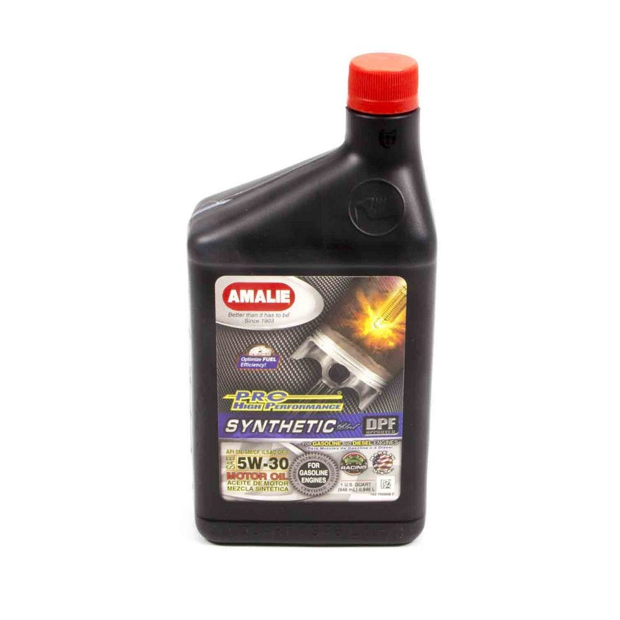 Amalie Pro High Performance Synthetic Blend Motor Oil - 5W-30 - 1 Qt. Bottle