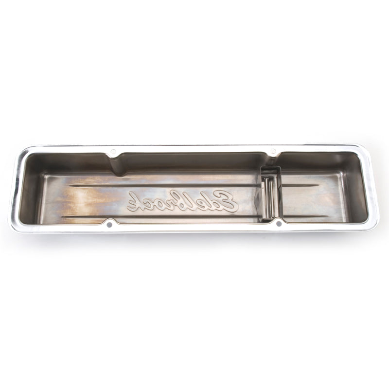 Edelbrock Signature Series Short Valve Cover - Baffled