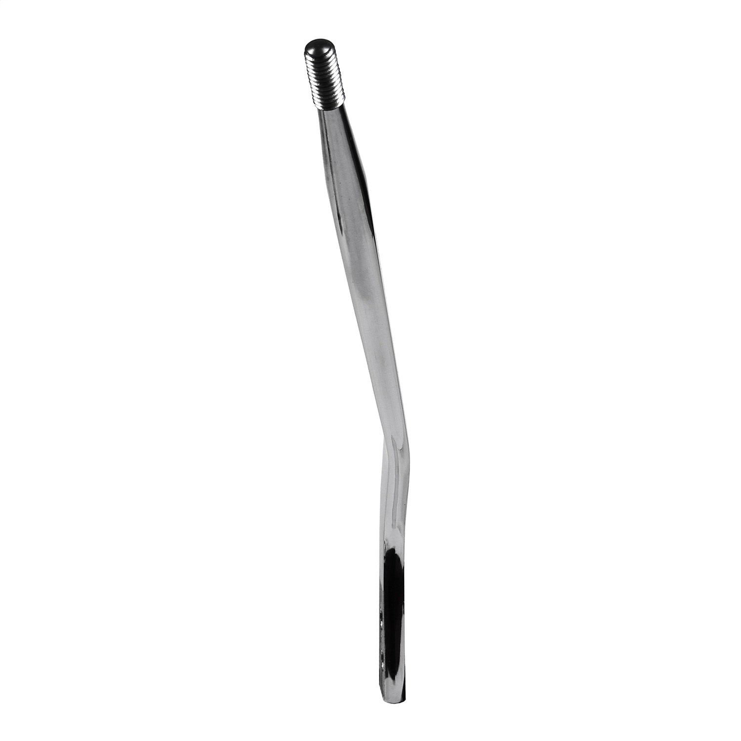 Hurst Competition Plus Single Bend Shifter Stick - 10 in - 3/8-16 in Thread - Chrome - Hurst Manual Shifters