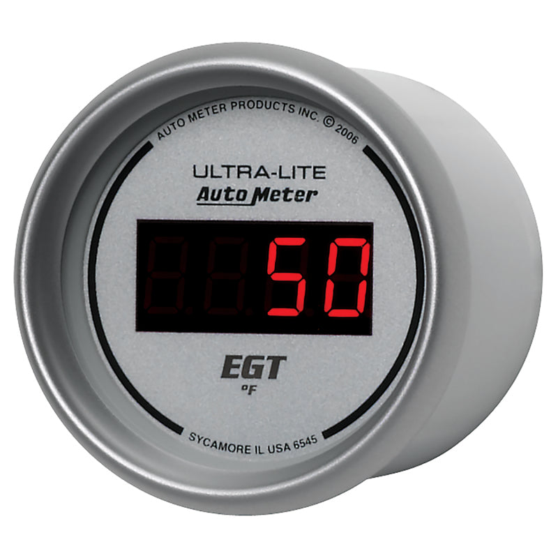 Auto Meter Ultra-Lite Digital Pyrometer Gauge - 2-1/16 in.