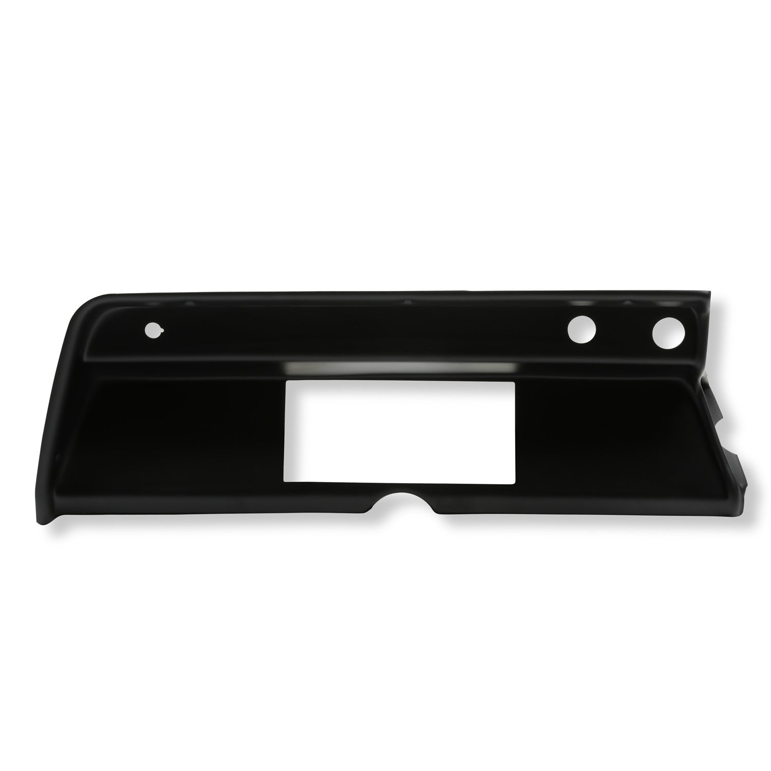 Holley EFI 6.86 in Dash Bezel - Black - GM A-Body 1966
