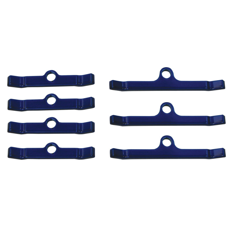 Moroso Valve Cover Hold Downs - BBC - Blue - Set of 7