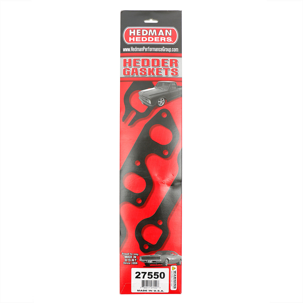 Hedman Hedders Hedder Gasket - Square Port