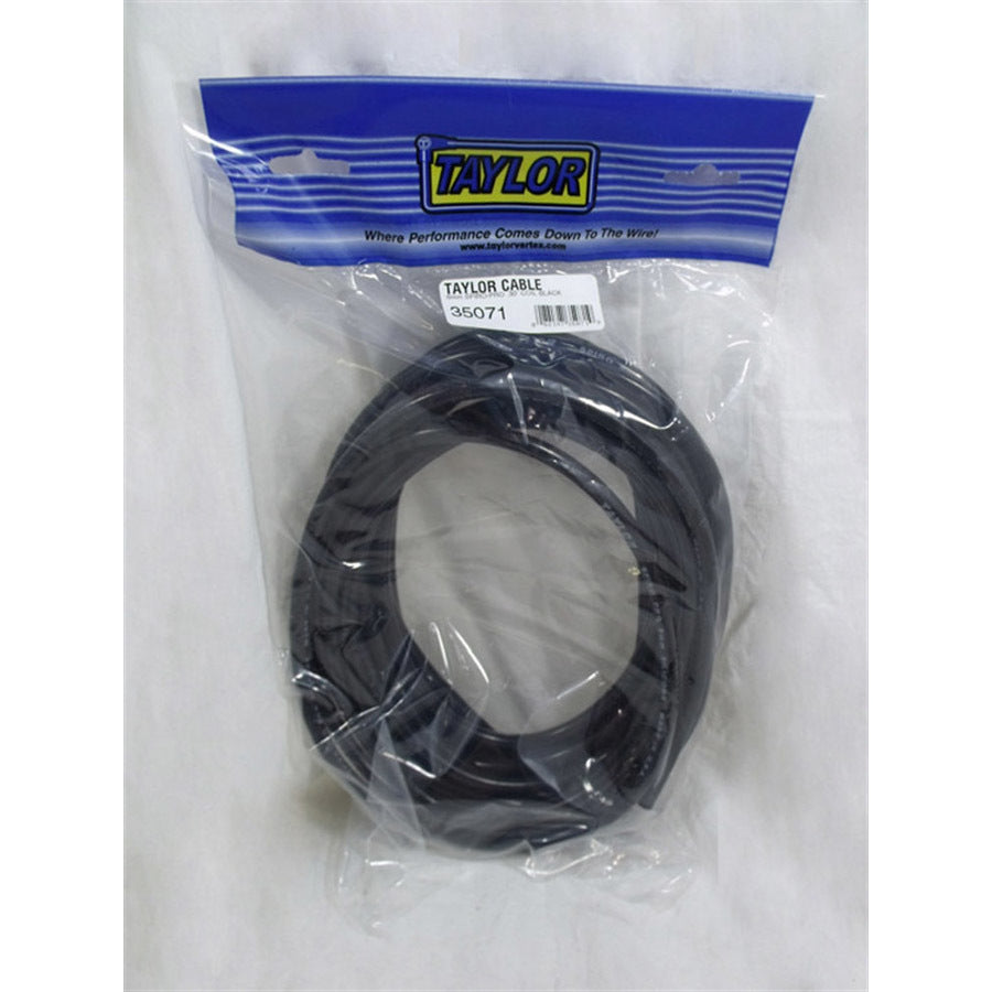 Taylor Cable Products Spiro-Pro Spark Plug Wire Spiral Core 8 mm Black - 30 ft Spool