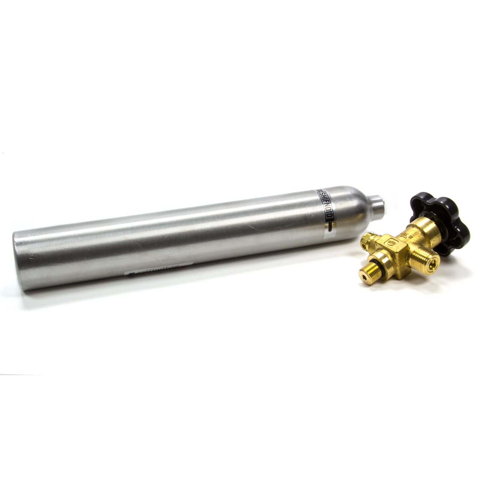 Shifnoid Bottle CO2 - 10oz w/ Valve - 2" diameter