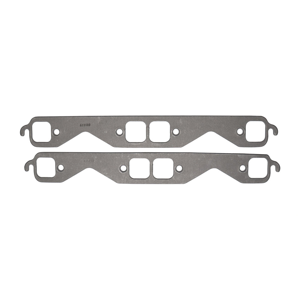 SCE Header Gasket - 1.450 x 1.440 in Square Port - 0.150 in Thick - Small Block Chevy (Pair)