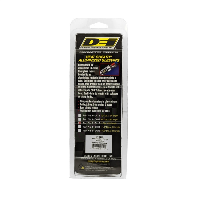 DEI Heat Sheath - 1" Diameter x 3 Ft.