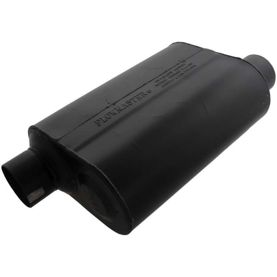 Flowmaster Super 40 Delta Flow Muffler - 3" Offset - Inlet / Opposite Side Offset Outlet