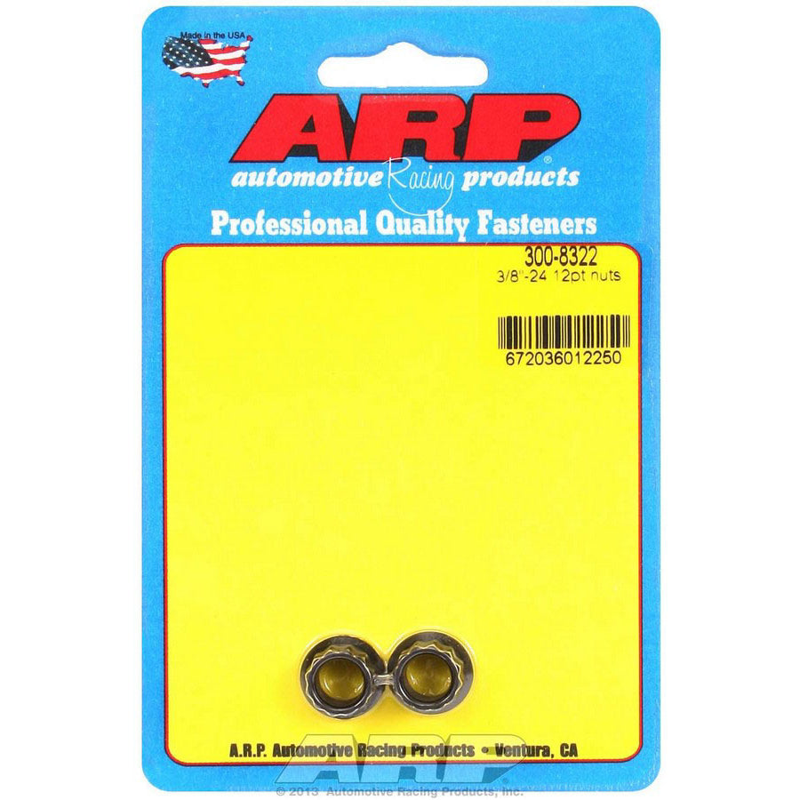 ARP 3/8-24 12 Point Nuts (2)