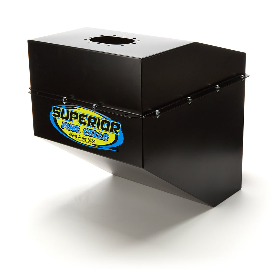 Superior 22 Gallon Fuel Cell Can - 20-3/4 in Deep x 16-1/2 in Wide - Black - Dirt Late Model/Modified (Can Only)