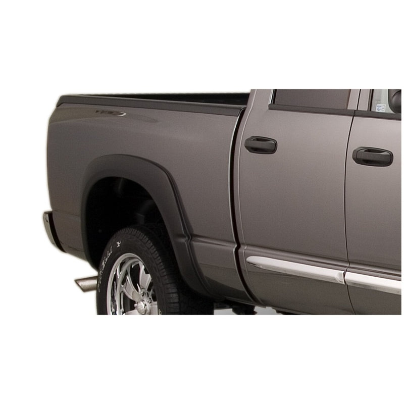 Bushwacker OE Style Fender Flare Front/Rear 1-3/4" Wide Plastic - Black