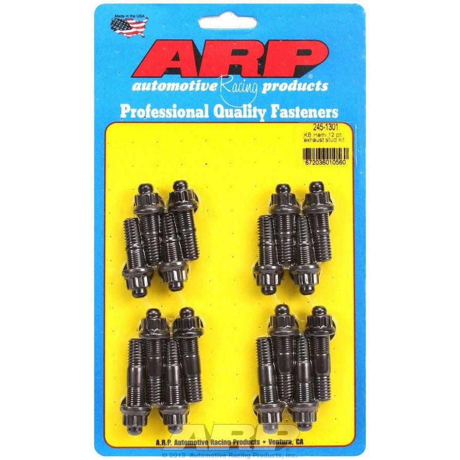 ARP Exhaust Stud Kit - 12 Point KB Hemi