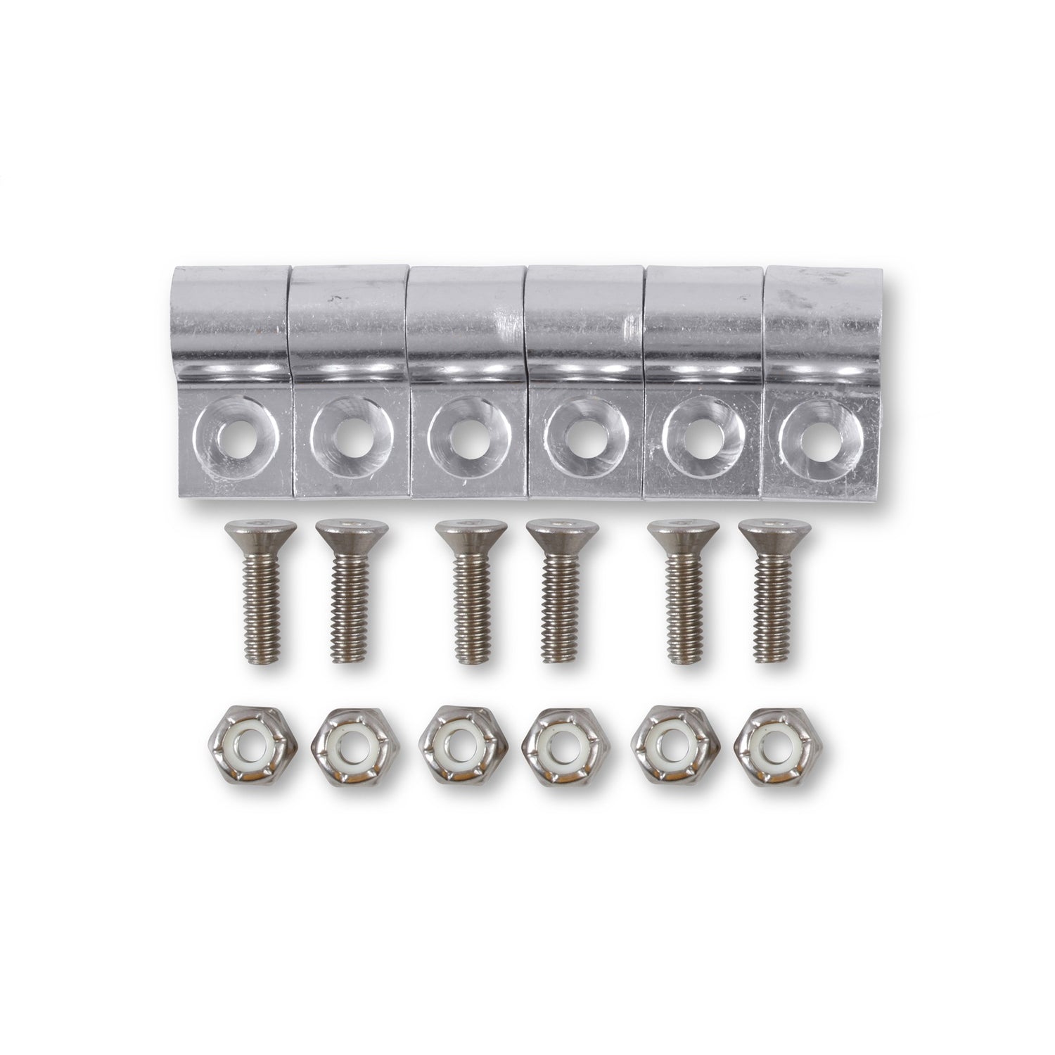 Earl's Billet Aluminum Line Clamps - 3/16" - (6 Pack)