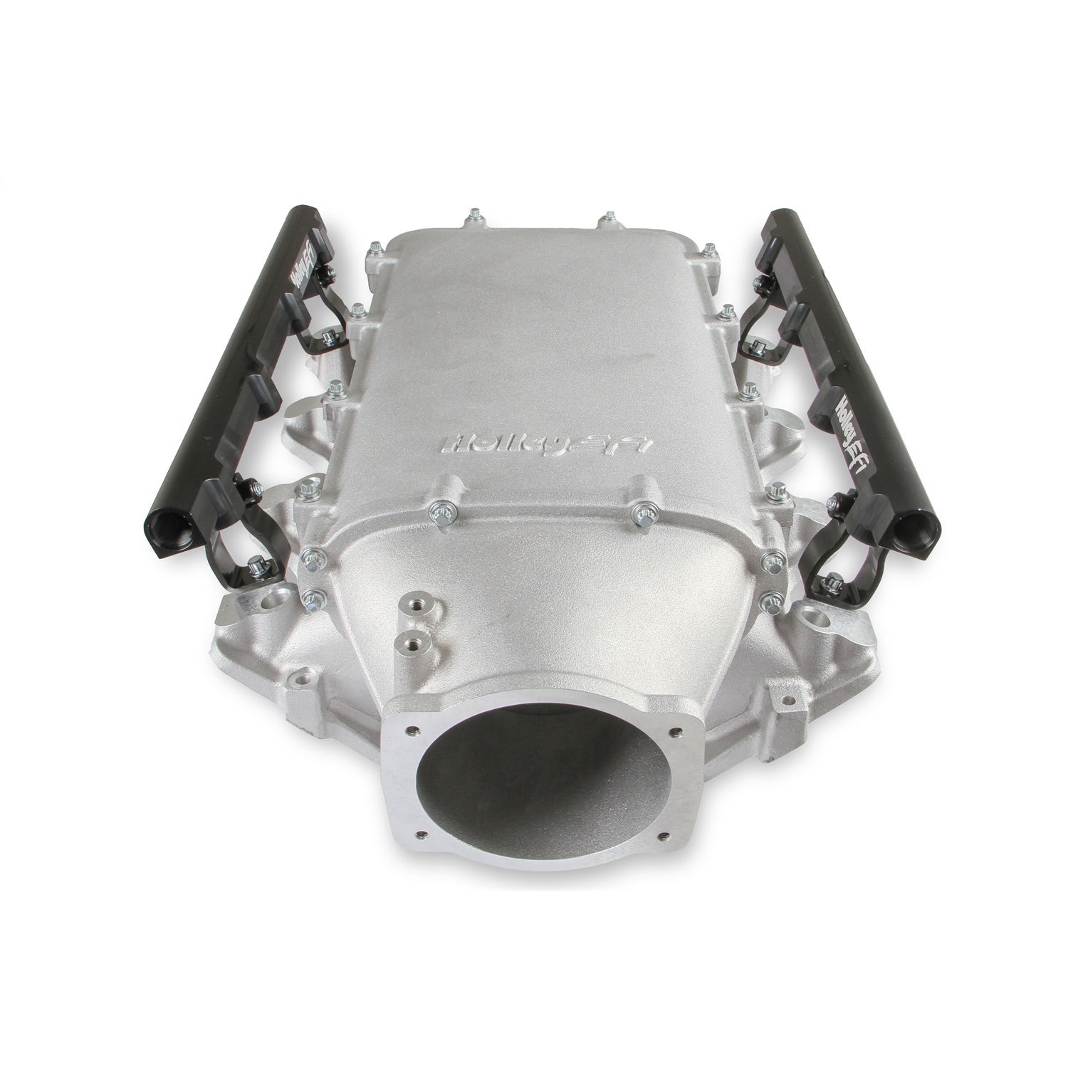 Holley EFI Ultra Lo-Ram Intake Manifold - 105 mm Throttle Body Flange - Multi Port - GM LS-Series