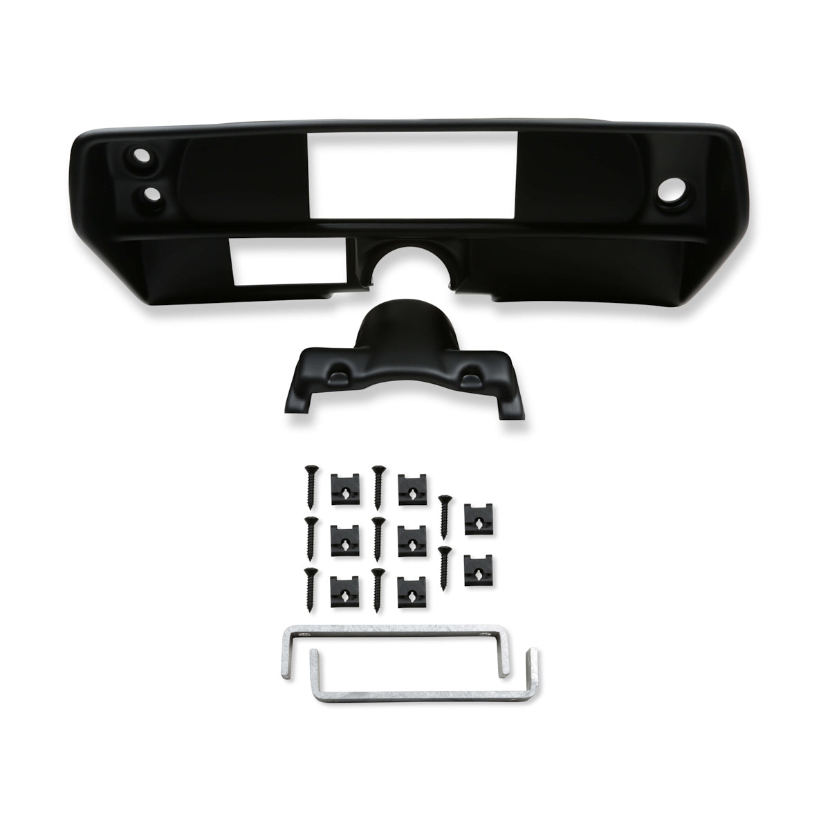 Holley EFI 6.86 in Dash Bezel - Black - GM X-Body 1968