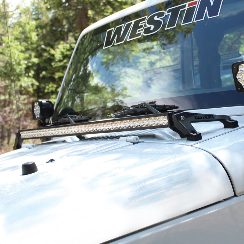 Westin HD LED Cowl Mounts 07-15 Wrangler