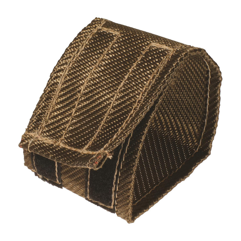Heatshield Products Lava HeatShield - 3-1/2" x 18" - 1200 Degrees - Velcro Closure - Basalt - Bronze