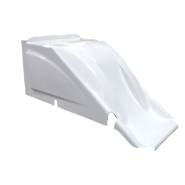 Triple X 600 Mini Sprint Hood - Dual Duct - White