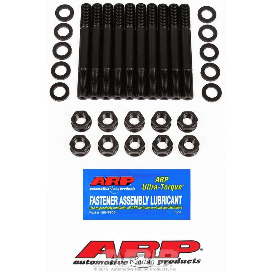 ARP Main Stud Kit - Hex Nuts - 2-Bolt Mains - Chromoly - Black Oxide - Ford FE-Series