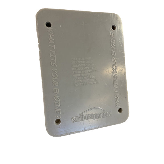 Scribner Blank Insert for Go-Kart / QM Engine Case