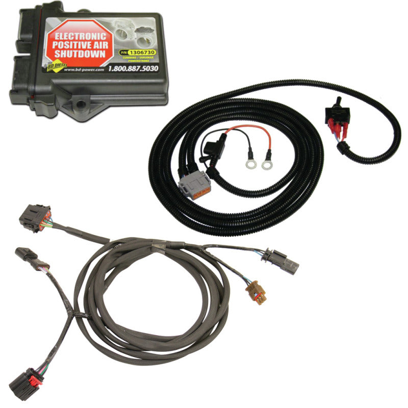 BD Diesel E-PAS Shutoff Valve - Positive Air Shutoff - Wiring Harness - GM Duramax 3.0L 2019-22