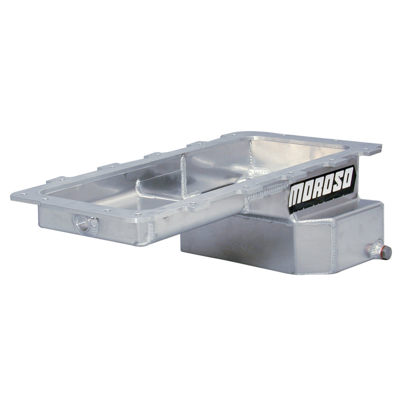 Moroso Ford 4.6/5.4L Fab. Aluminum Oil Pan w/ Kick-Out Sump