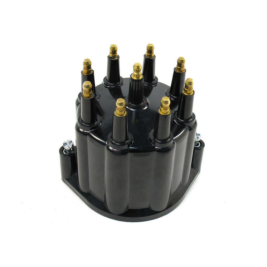 PerTronix Distributor Cap - Black w/ Male Tower