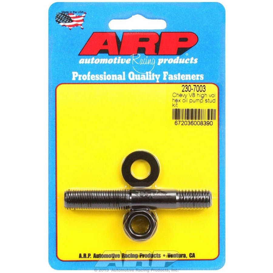 ARP Oil Pump Stud Kit - SB Chevy 3.125" High Volume Pump - Hex Head