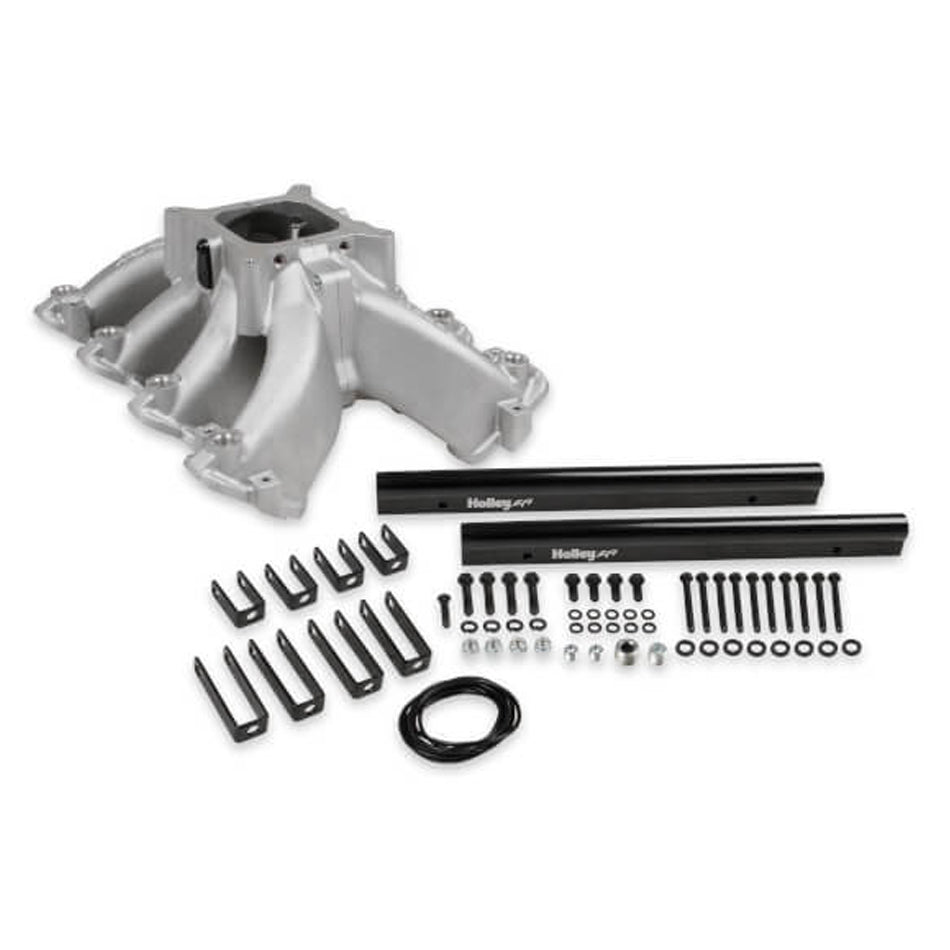 Holley Single-Plane Race Square Bore Single Plane Intake Manifold - LS1 / LS2 / LS6 - GM LS-Series