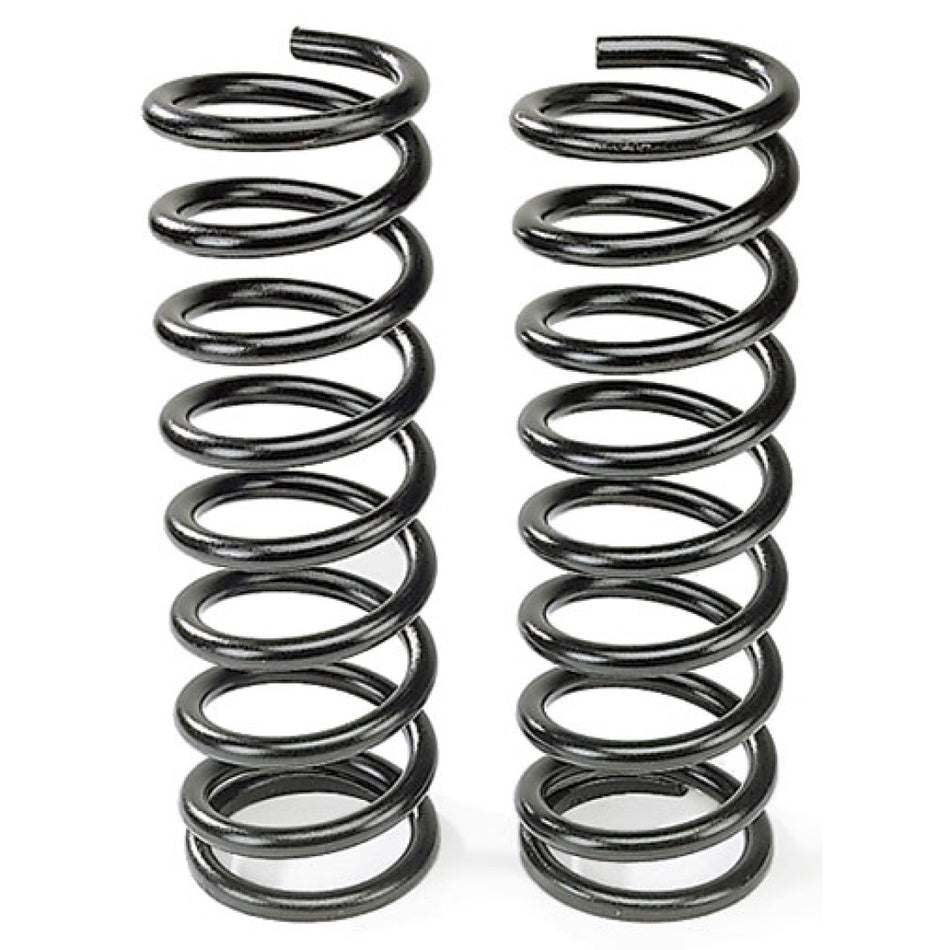 Moroso Drag Front Suspension Spring Kit - 260 lb/in Spring Rate - 1750-1810 lb Front End Weight - Black Powder Coat - GM A-Body / Mustang - Pair