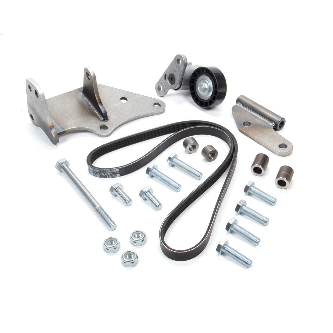 Vintage Air Passenger Side Air Conditioning Bracket Steel Red Paint Sanden 508 Compressor - GM LS-Series
