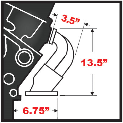 Hedman Hedders Street Headers - 1.5 in Primary