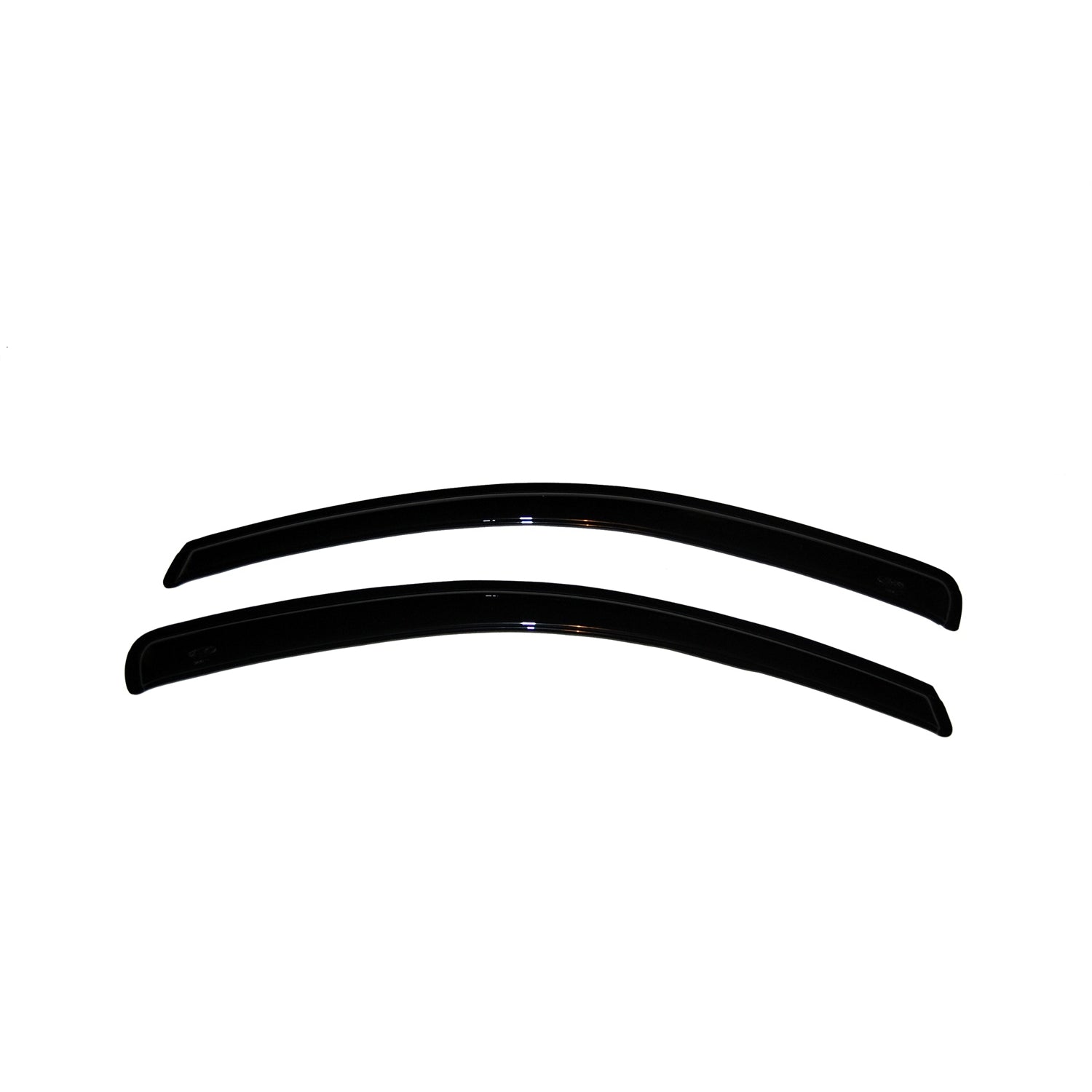 Auto Ventshade Original Ventvisor Front Side Window Visor - Stick-On - Dark Smoke - Ford Fullsize Truck 1997-2004 - Pair