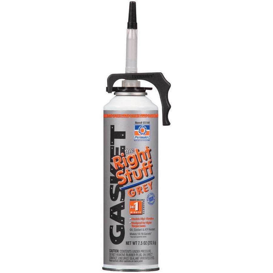 Permatex The Right Stuff Sealant Silicone Gray Silicone 7.50 oz Aerosol - Each