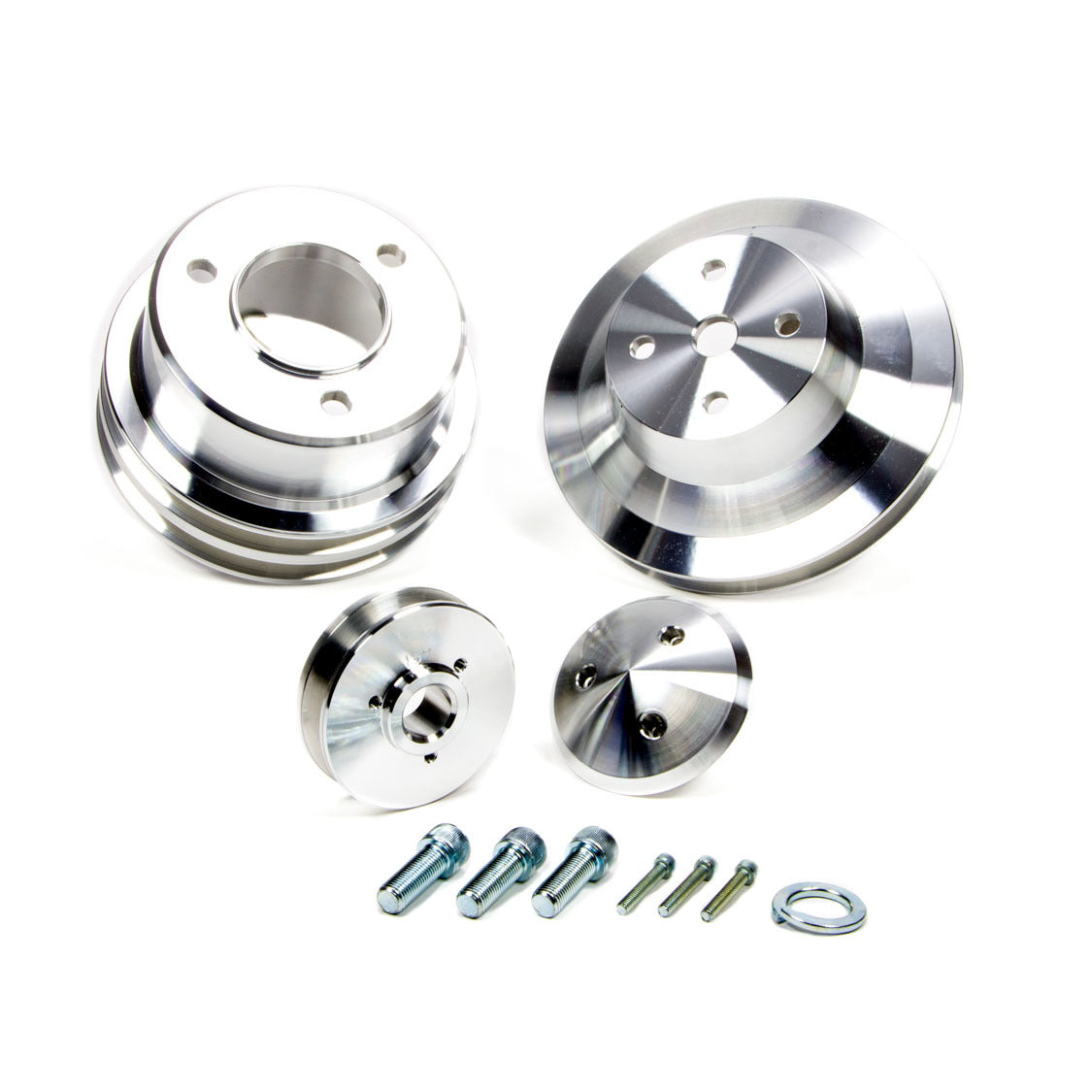 March Performance BB Chevy 3 Pc. Pulley Set