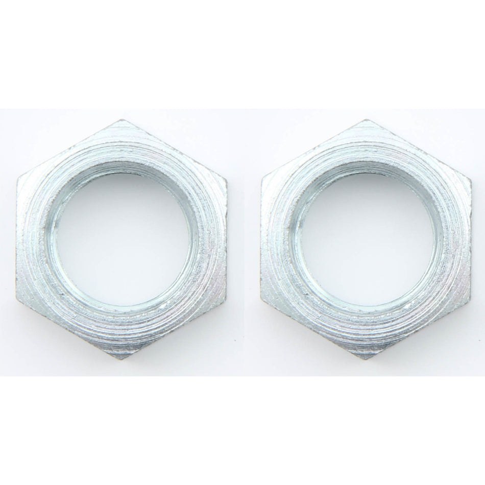 Aeroquip -06 Steel Bulkhead Locknut - (2 Pack)