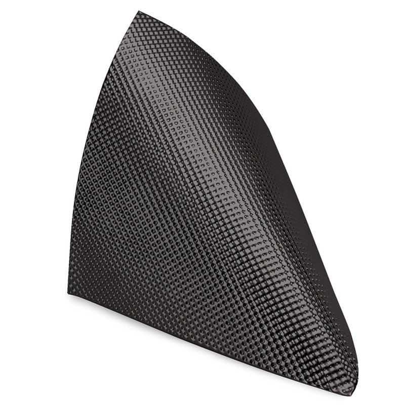 Design Engineering Floor and Tunnel Shield II - 21 x 48" Sheet - Self Adhesive Backing - Aluminized Fiberglass Cloth - Black