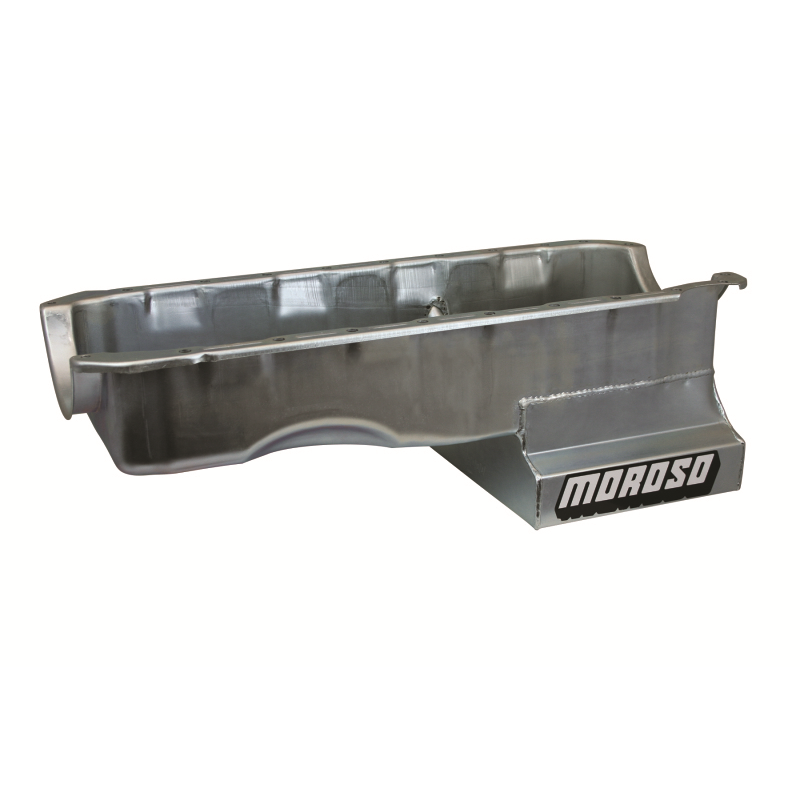 Moroso BB Chevy Gen IV Steel Oil Pan - 6 Qt.