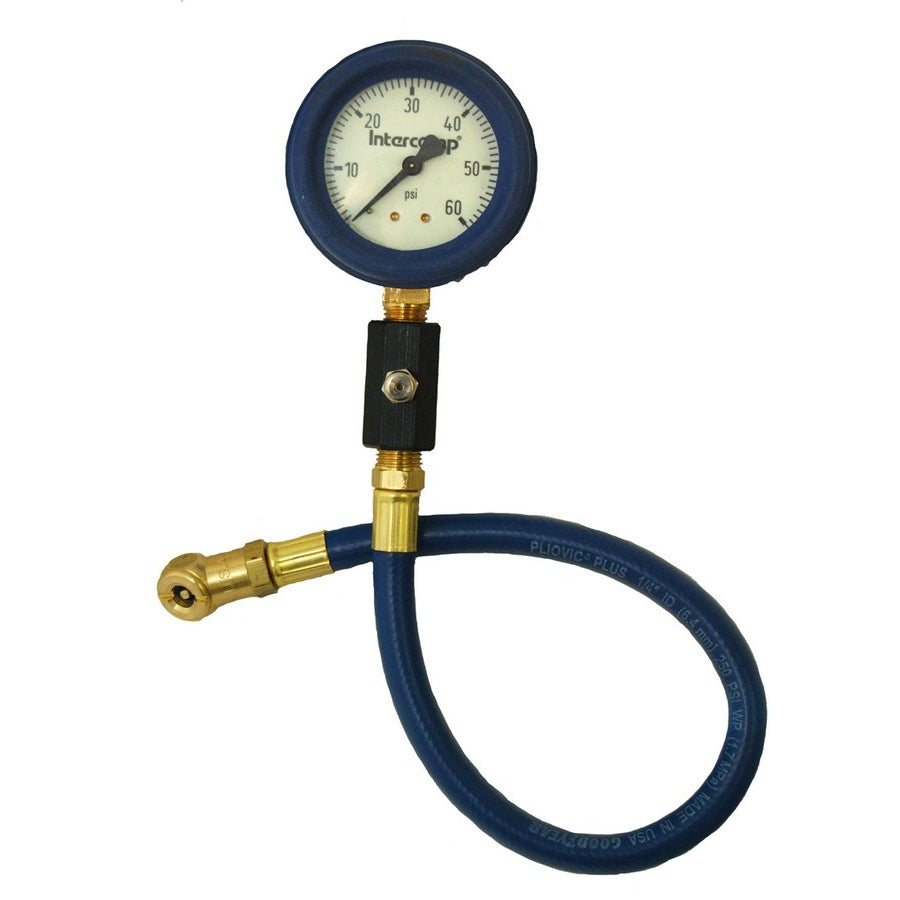 Intercomp Deluxe Glow-In-The-Dark Air Pressure Gauge 2.5" - 0-60 PSI x 1/2 PSI Increments