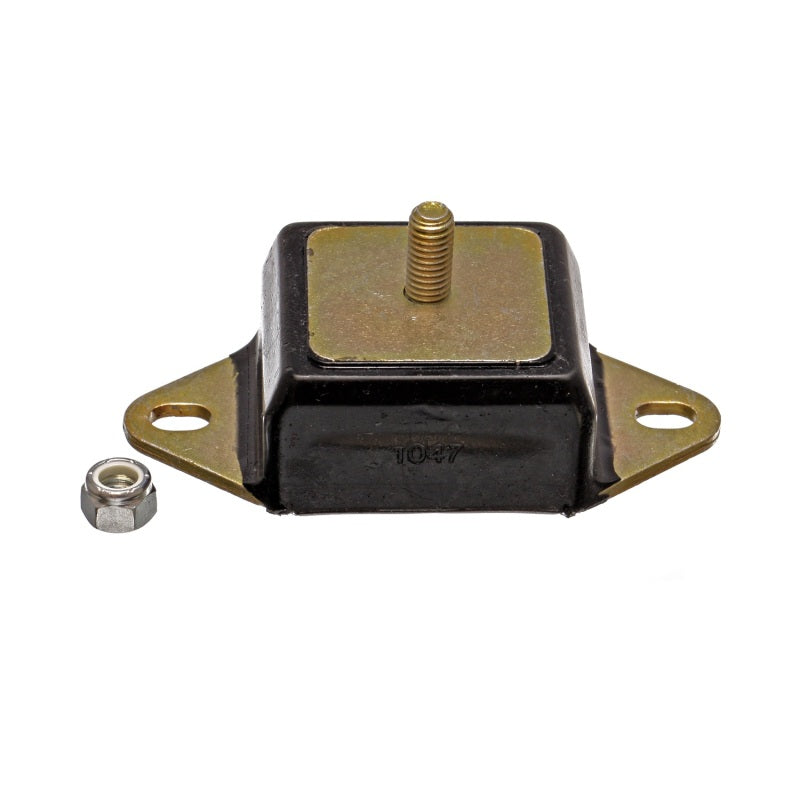 Energy Suspension Hyper-Flex Motor Mount - Bolt-On - Black / Cadmium - Jeep Inline-6 - CJ / Wagoneer SJ 1972-91