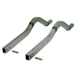 Competition Engineering Rear Frame Rails - 2 x 3 x 0.083 in Tubing - GM X-Body 1968-76
