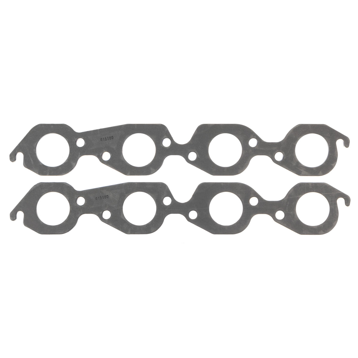 SCE Header Gasket - 1.850 in Round Port - 0.150 in Thick - Big Block Chevy (Pair)